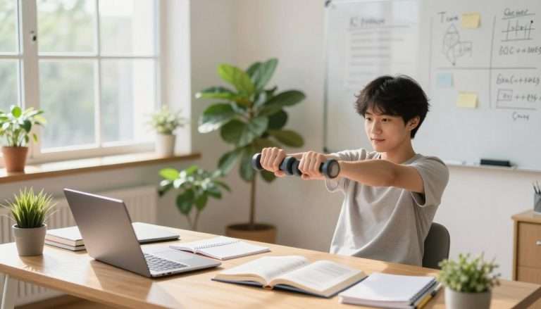 How 10 Minutes of Exercise Can Supercharge Your Study Session