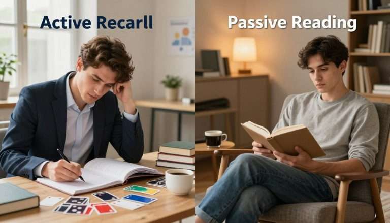 Active Recall vs Passive Reading: Which Wins?