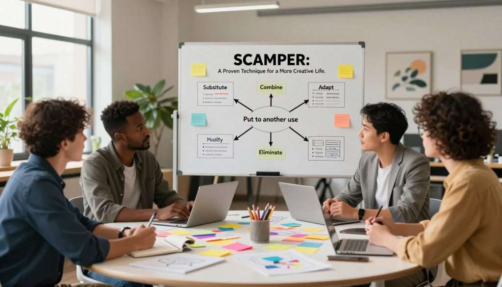The SCAMPER Method for a more creative life