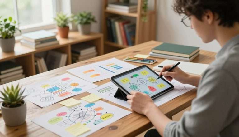 Visual thinking in learning