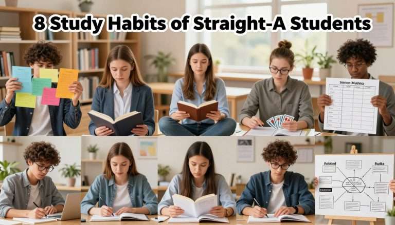 8 Study Habits of Straight-A Students