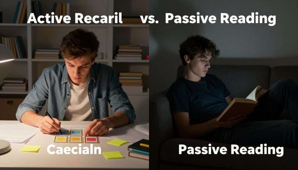 Active Recall vs. Passive Reading: Why Your Current Study Method is Failing