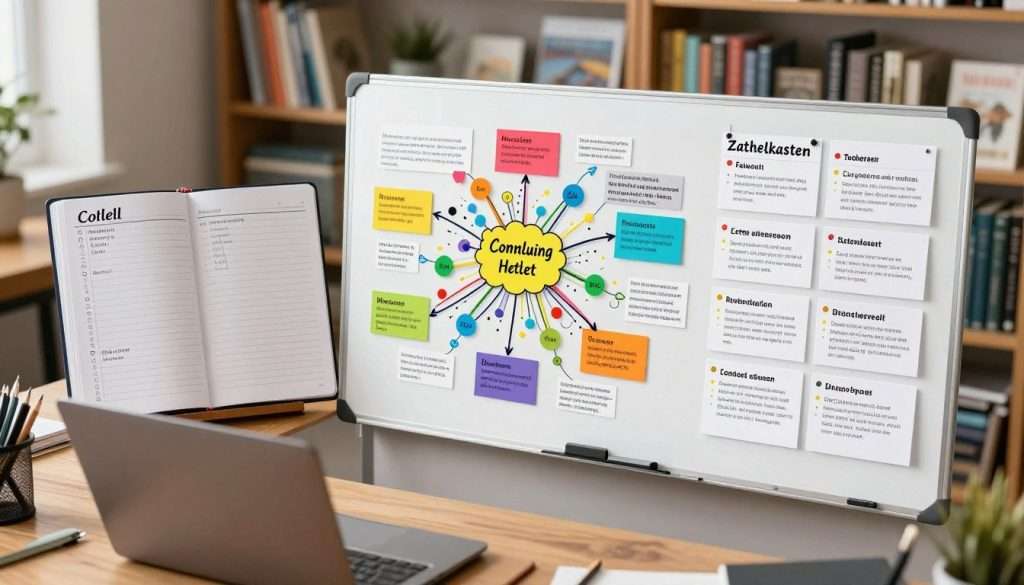 The Best Note-Taking Methods Compared: Cornell, Mind Maps, and Zettelkasten