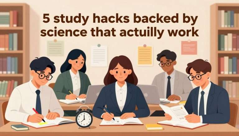 5 Study Hacks Backed by Science That Actually Work