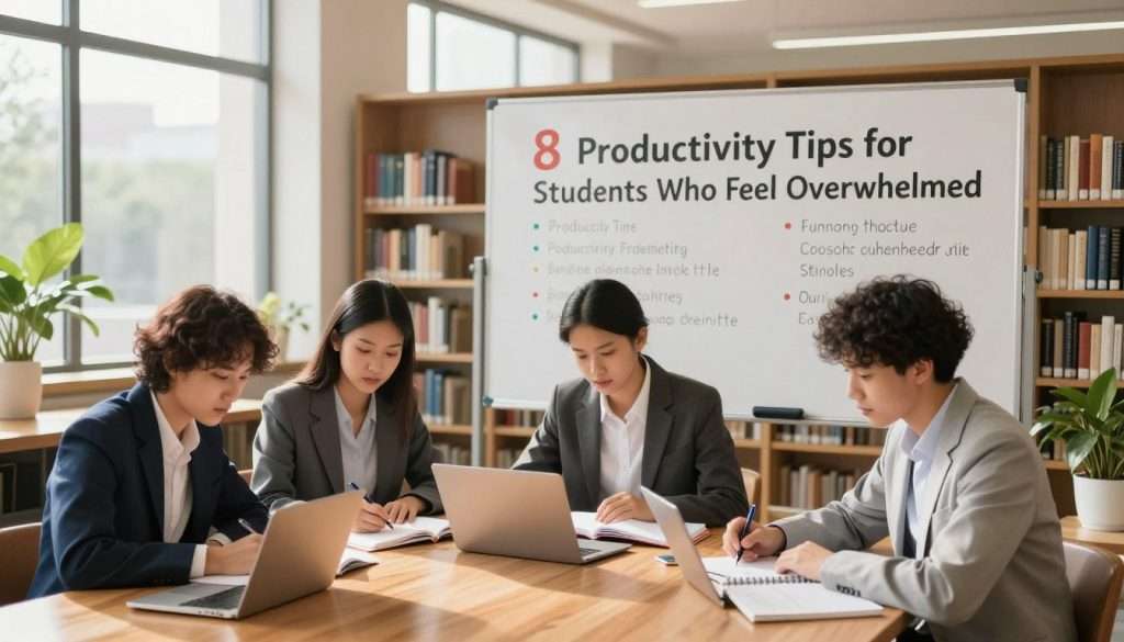 8 Productivity Tips for Students Who Feel Overwhelmed