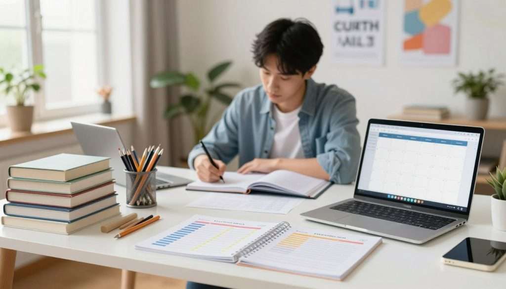 From Overwhelmed to Organized: The Exact Study Schedule That Changed Everything