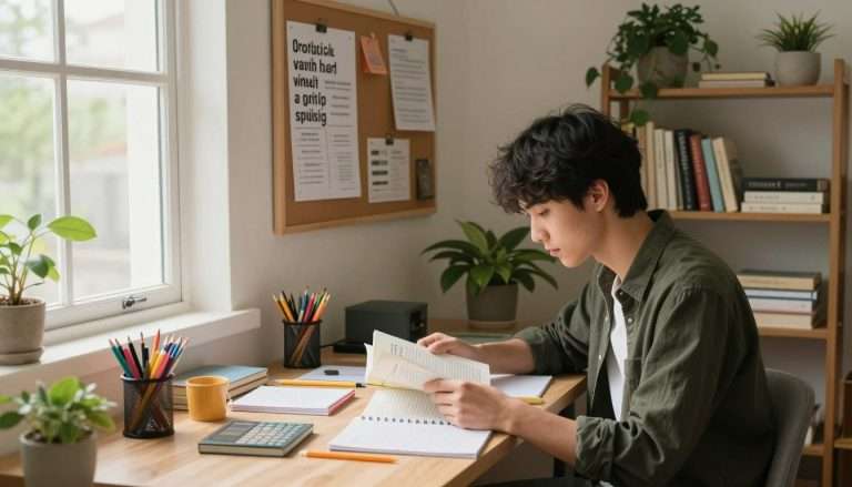 How to Stay Consistent with Studying: The No-Motivation-Needed System