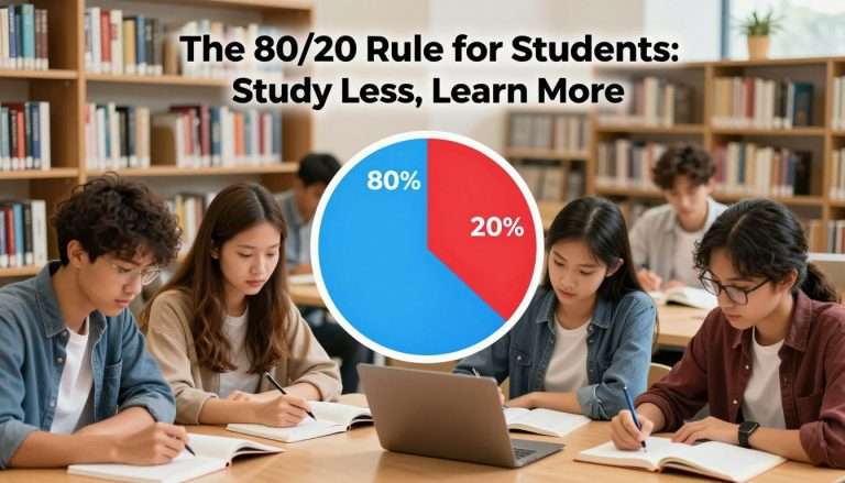 The 80/20 Rule for Students: Study Less, Learn More